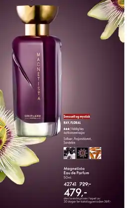 Oriflame Magnetista Eau de Parfum tilbud