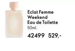 Oriflame Eclat Femme Weekend Eau de Toilette tilbud
