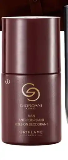 Oriflame Giordani Gold Man Anti-perspirant Roll-On Deodorant tilbud