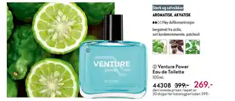 Oriflame Venture Power Eau de Toilette tilbud