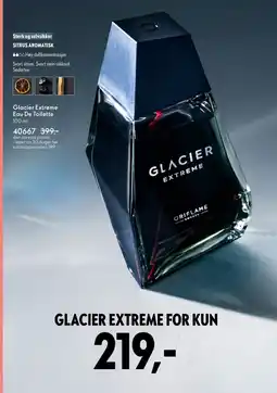 Oriflame Glacier Extreme Eau De Toilette tilbud