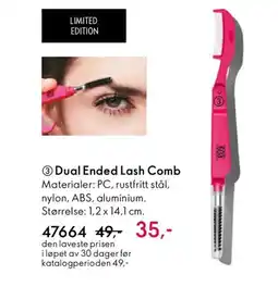 Oriflame Dual Ended Lash Comb tilbud
