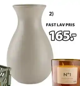 JYSK FREI vase, NOK 165 tilbud