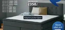 JYSK NISA H70 sengegavl, NOK 2350 tilbud