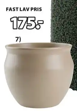 JYSK HARALDUR blomsterpotte., NOK 175 tilbud