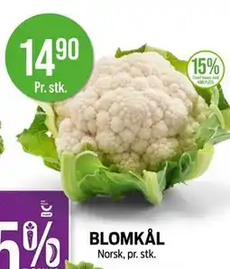 Kiwi BLOMKÅL, NOK 14.9 tilbud