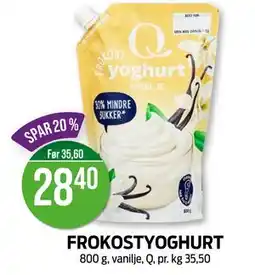 Kiwi FROKOSTYOGHURT, NOK 28.4 tilbud