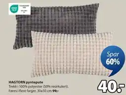 JYSK HAGTORN pyntepute, NOK 40 tilbud