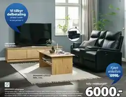 JYSK ABILDSKOV sofagruppe, NOK 6000 tilbud