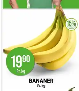 Kiwi BANANER, NOK 19.9 tilbud