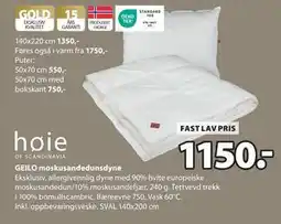 JYSK GEILO moskusandedunsdyne tilbud