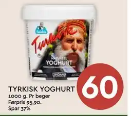 Coop Mega TYRKISK YOGHURT, NOK 60 tilbud