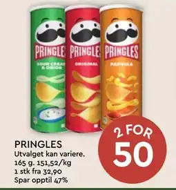 Coop Mega PRINGLES, NOK 50 tilbud