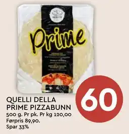 Coop Mega QUELLI DELLA PRIME PIZZABUNN, NOK 60 tilbud