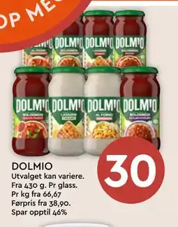 Coop Mega DOLMIO, NOK 30 tilbud