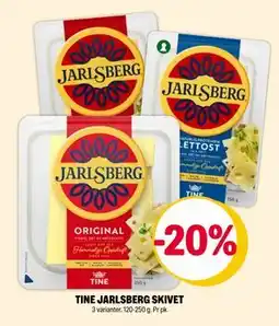 Coop Extra TINE JARLSBERG SKIVET tilbud