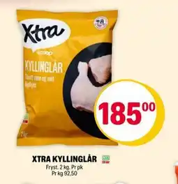 Coop Extra XTRA KYLLINGLÅR, NOK 185 tilbud