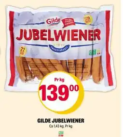 Coop Extra GILDE JUBELWIENER, NOK 139 tilbud
