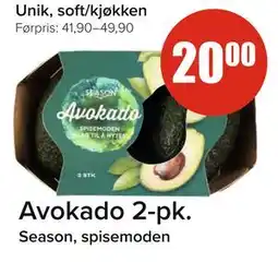 Spar Avokado 2-pk., NOK 20 tilbud