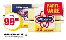 Coop Extra NORVEGIA DUO 2 PK, NOK 99.9 tilbud