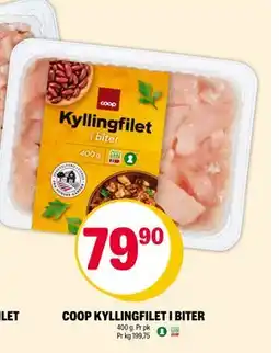 Coop Extra COOP KYLLINGFILET I BITER, NOK 79.9 tilbud
