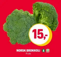 Coop Extra NORSK BROKKOLI, NOK 15 tilbud