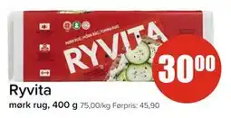 Spar Ryvita, NOK 30 tilbud