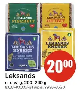 Spar Leksands, NOK 20 tilbud
