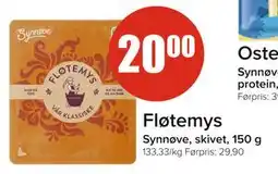 Spar Fløtemys, NOK 20 tilbud