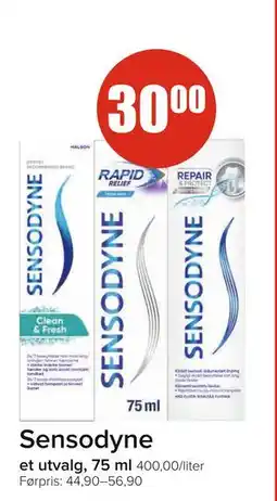Spar Sensodyne, NOK 30 tilbud