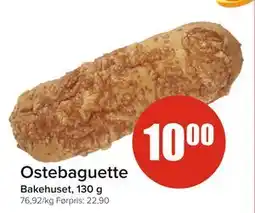 Spar Ostebaguette, NOK 10 tilbud
