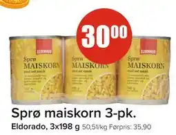 Spar Eldorado, 3x198 g, NOK 30 tilbud