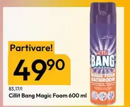 Gigaboks Cillit Bang Magic Foam 600 ml, NOK 49.9 tilbud