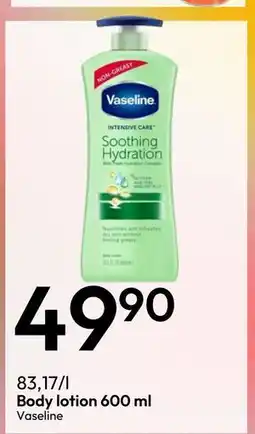 Gigaboks Body lotion 600 ml. Vaseline, NOK 49.9 tilbud