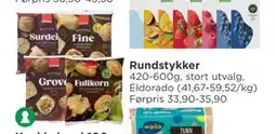 Meny Rundstykker, NOK 25 tilbud
