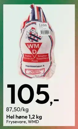 Gigaboks Hel høne 1,2 kg, NOK 105 tilbud