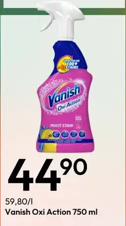 Gigaboks Vanish Oxi Action 750 ml, NOK 44.9 tilbud