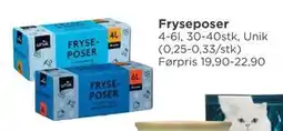 Meny Fryseposer, NOK 10 tilbud