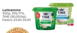 Meny Lettrømme, NOK 15 tilbud