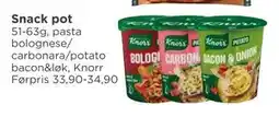 Meny Snack pot, NOK 20 tilbud