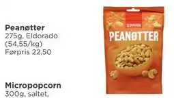 Meny Peanøtter, NOK 15 tilbud