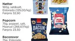 Meny Popcorn, NOK 20 tilbud