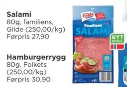 Meny Salami, NOK 20 tilbud
