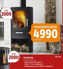 Byggmakker PEISOVN, NOK 4990 tilbud