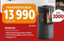 Byggmakker PEISOVN, NOK 13990 tilbud