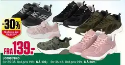 Europris JOGGESKO tilbud