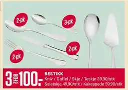 Europris BESTIKK, NOK 100 tilbud