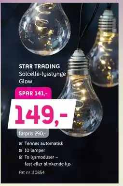 ELON Solcelle-lysslynge, NOK 149 tilbud