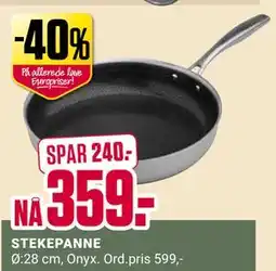 Europris STEKEPANNE, NOK 359 tilbud