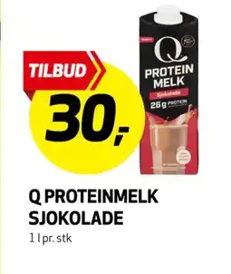 Bunnpris Q PROTEINMELK SJOKOLADE, NOK 30 tilbud